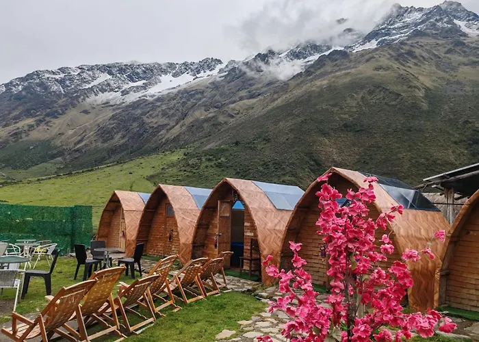 カプセルホテル Soraypampa - Private & Dorms For Self-guided Humantay & Salkantay Trek -comidas-hot Shower-wifi-pack Horses